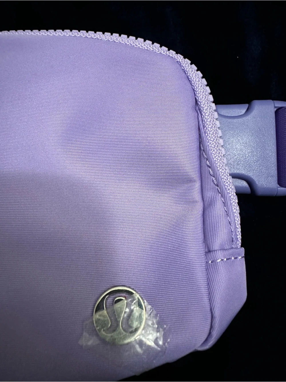 Lavender color belt bag
